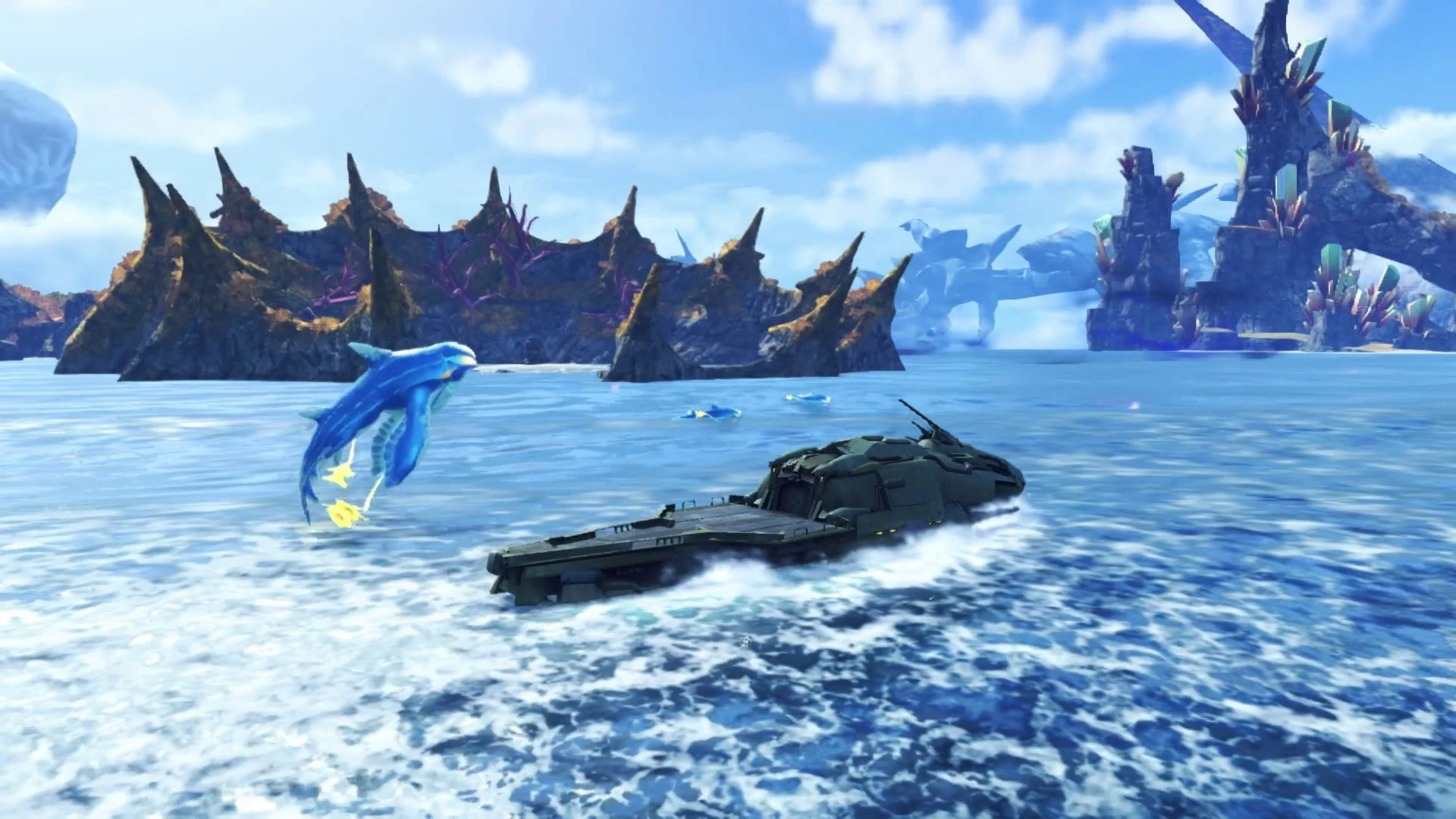 Создатели Xenoblade Chronicles 3 показали новую локацию Erythia Sea