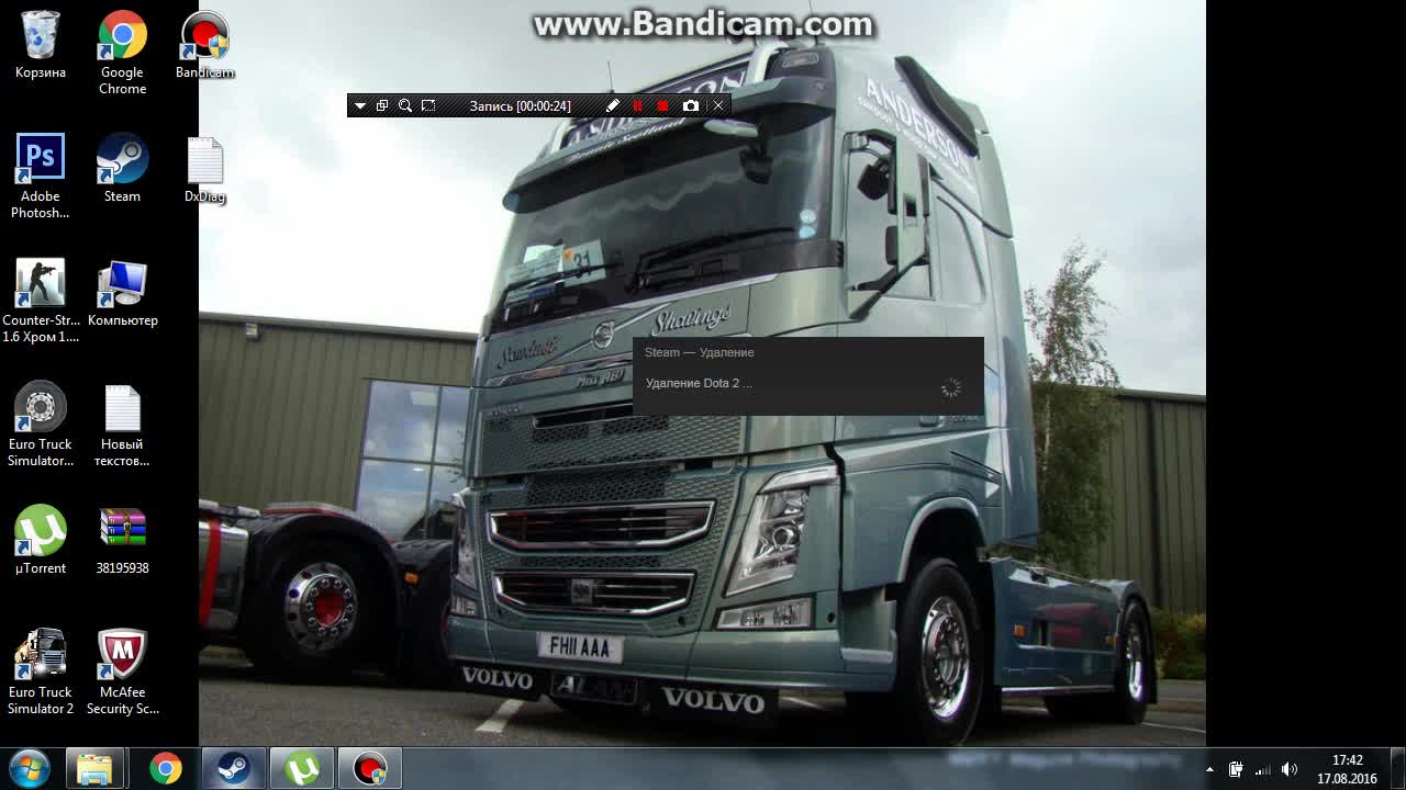 ETS 2 "Тест Драйв Мода Mercedes-Benz+Actros+MP2."