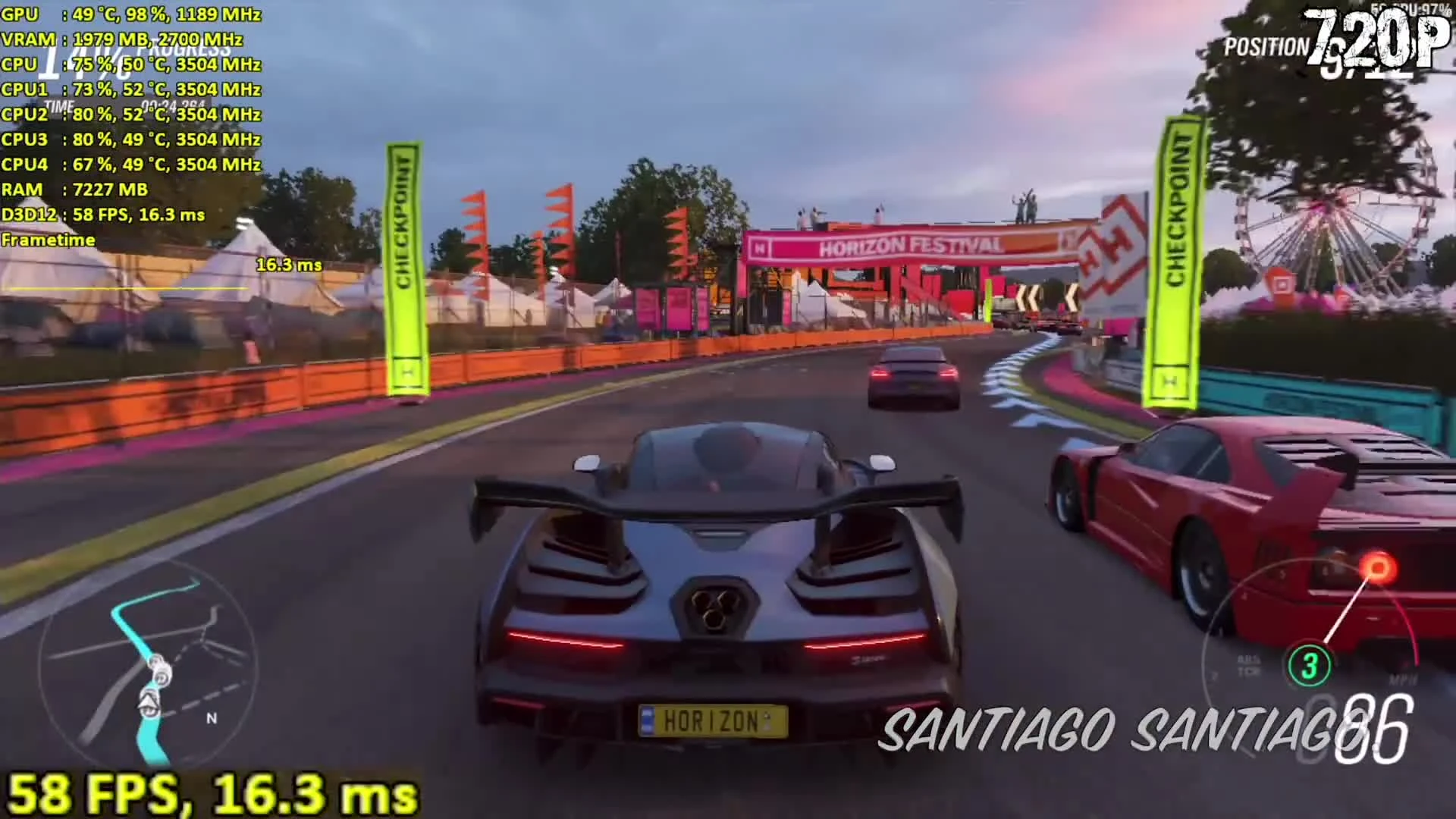 Forza Horizon 4 Demo - GTX 750 ti - G4560 - 1080p - 900p - 720p - 1440p - Benchmark Pc