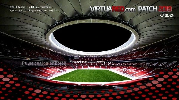 Pro Evolution Soccer 2019 "VirtuaRED.com Patch 2019 v2.0 AIO"