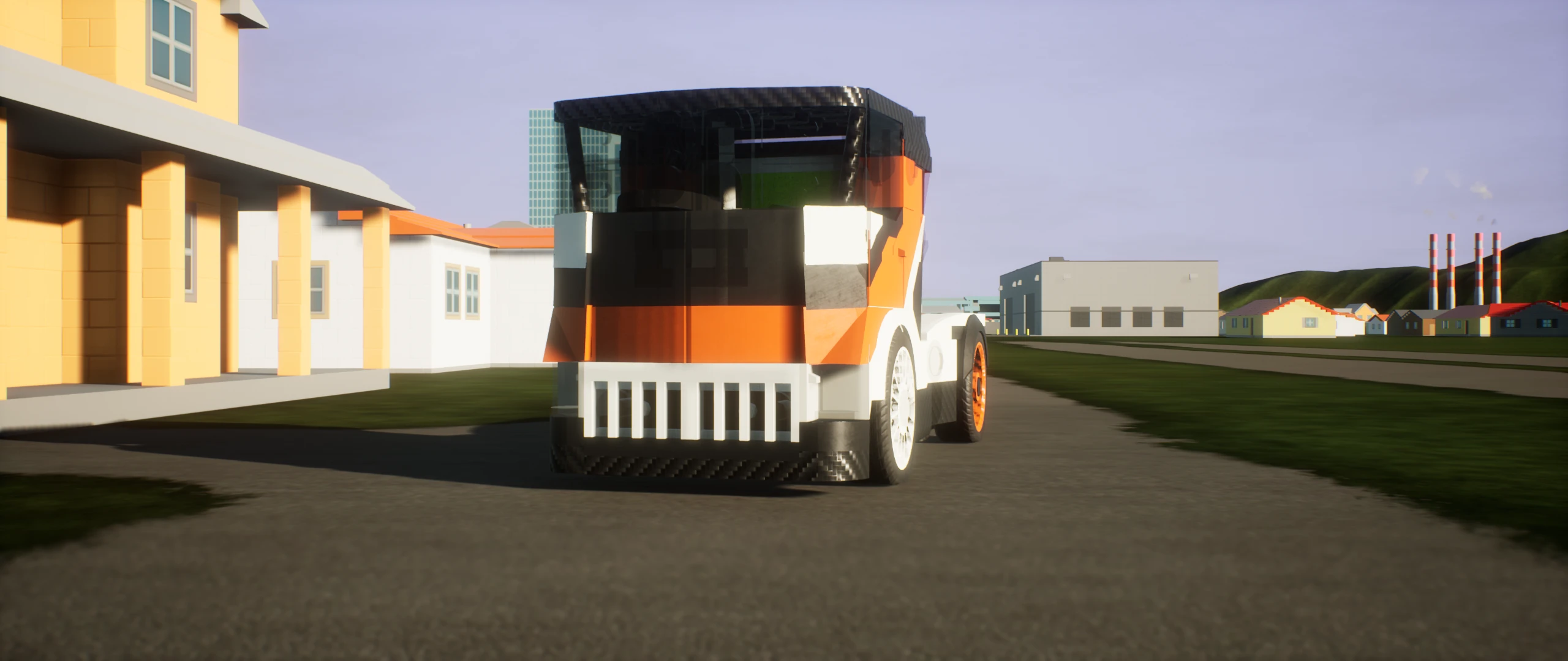 Brick Rigs "Трюковой грузовик Valkyria Penguin Dominator" [Legacy]