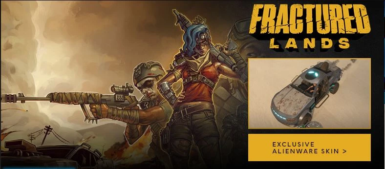 Эксклюзивный скин для автомобиля в игре Fractured Lands!