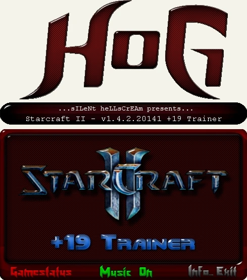 StarCraft 2 - Wings of Liberty: Трейнер/Trainer (+19) [1.4.2.20141] {HoG/sILeNt heLLsCrEAm}