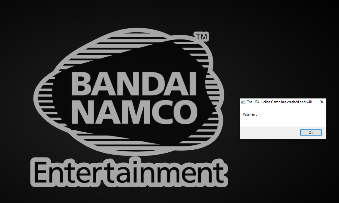 Fatal Error при запуске игры
