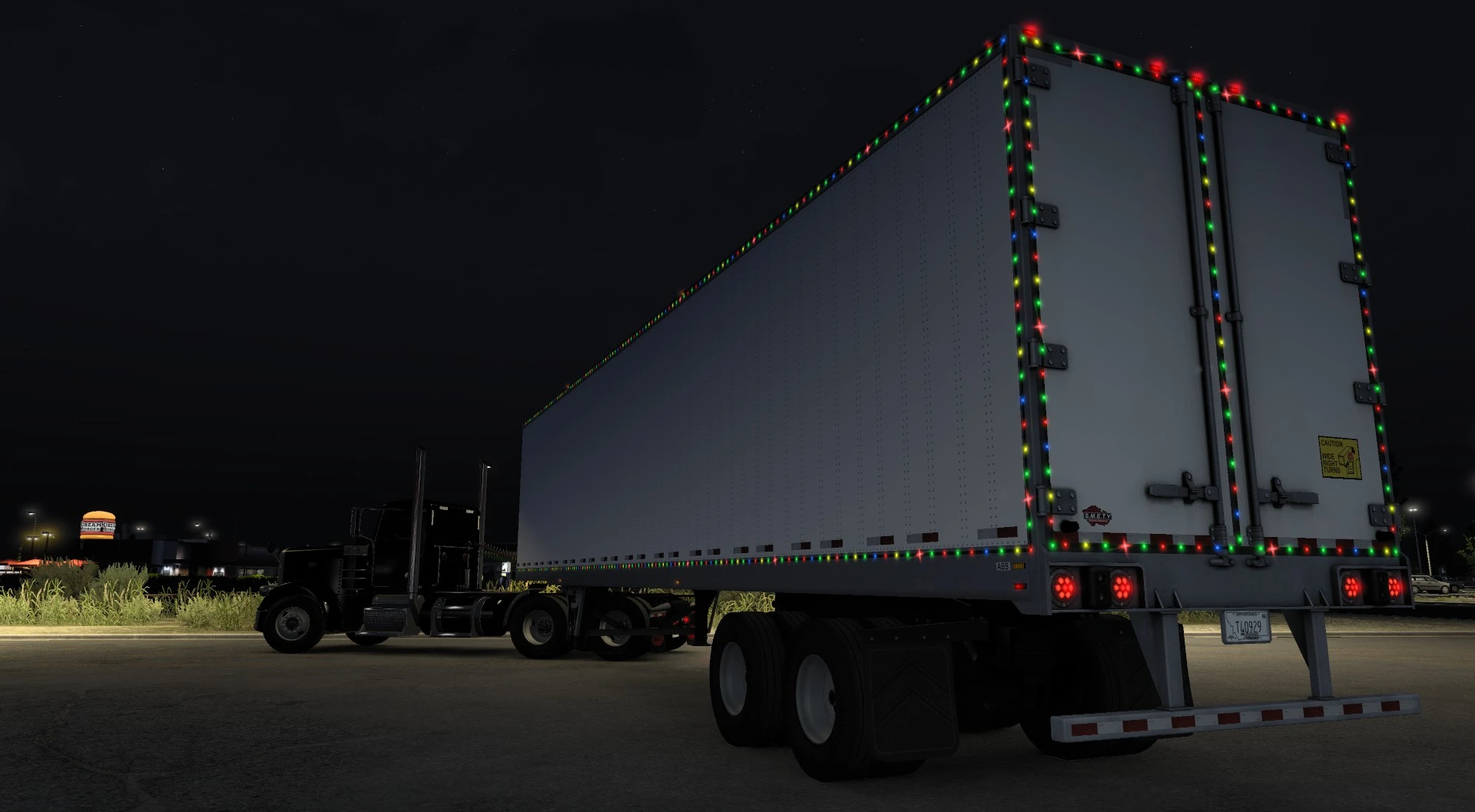 American Truck Simulator "Декоративная лента прицеп. ATS"