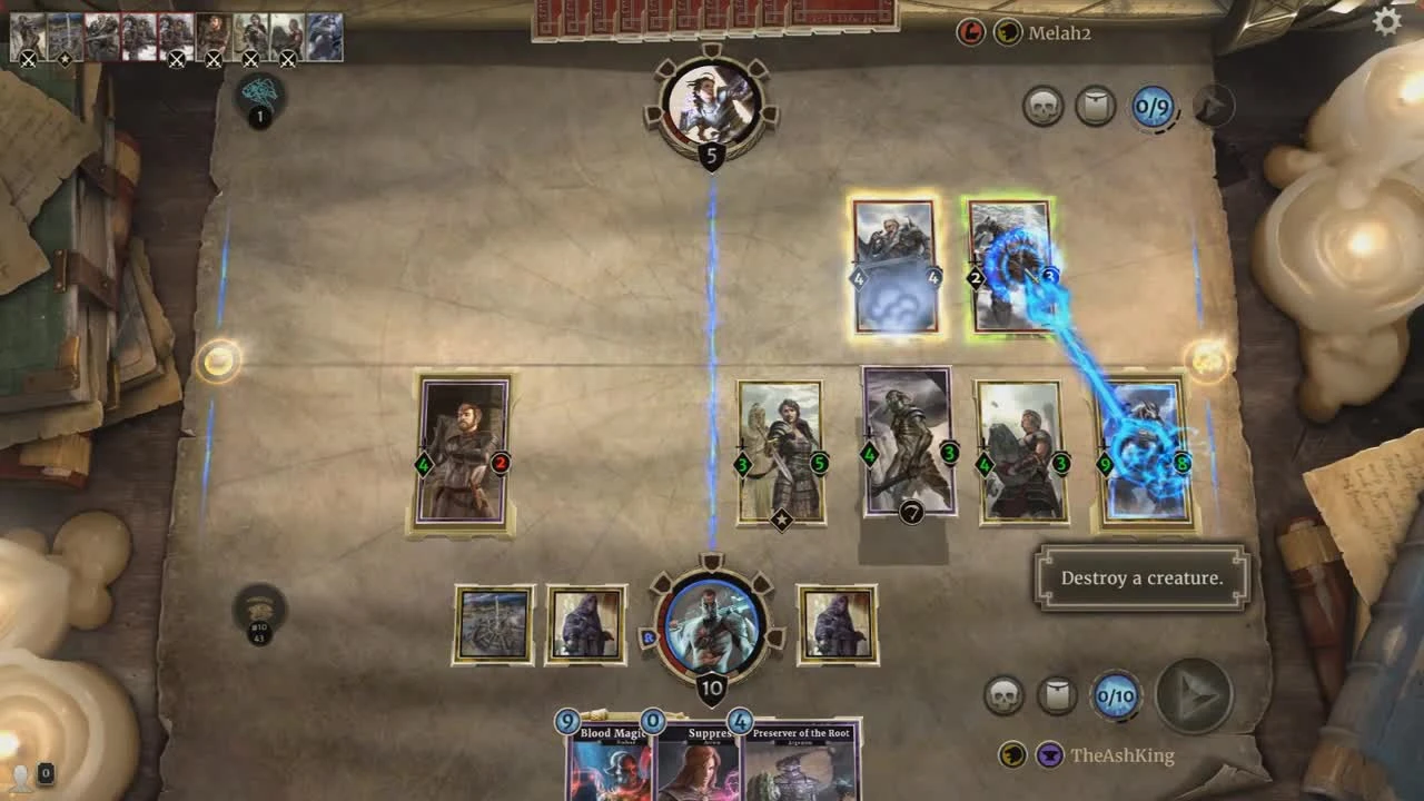 TES Legends: обзор сюжета и геймплея карточной игры [AshKing]