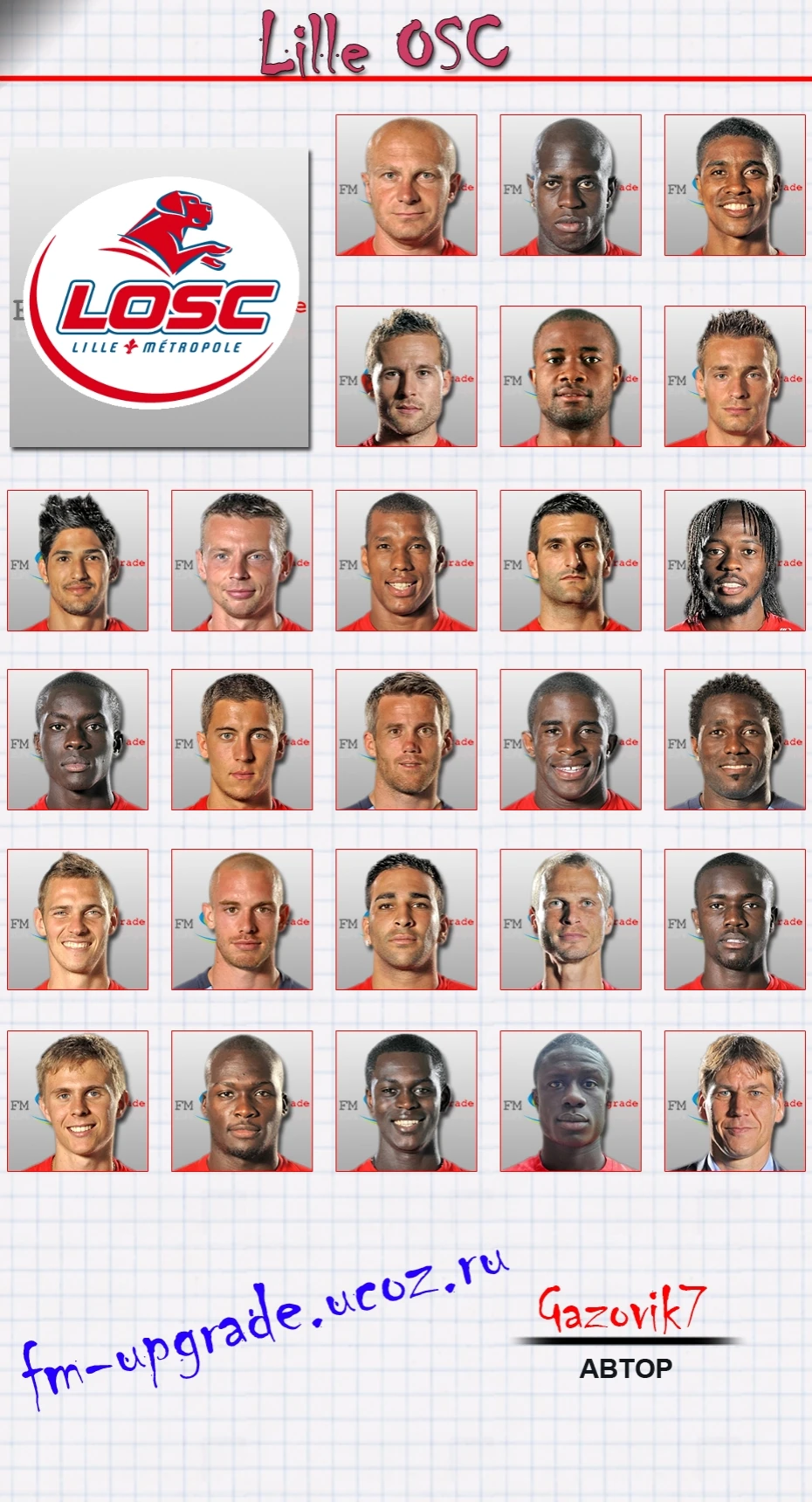 FIFA Manager 11 "Фотопак Лилля"