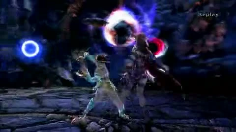 SoulCalibur V "Viola vs Leixia Gameplay"