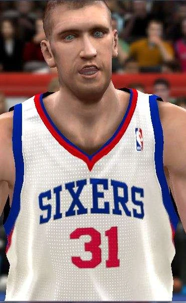 NBA 2K10 "Philladelphia 76ers Jersey 10-11 ClimaLite"