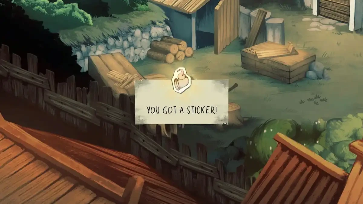 Расположение всех наклеек в Children of Silentown