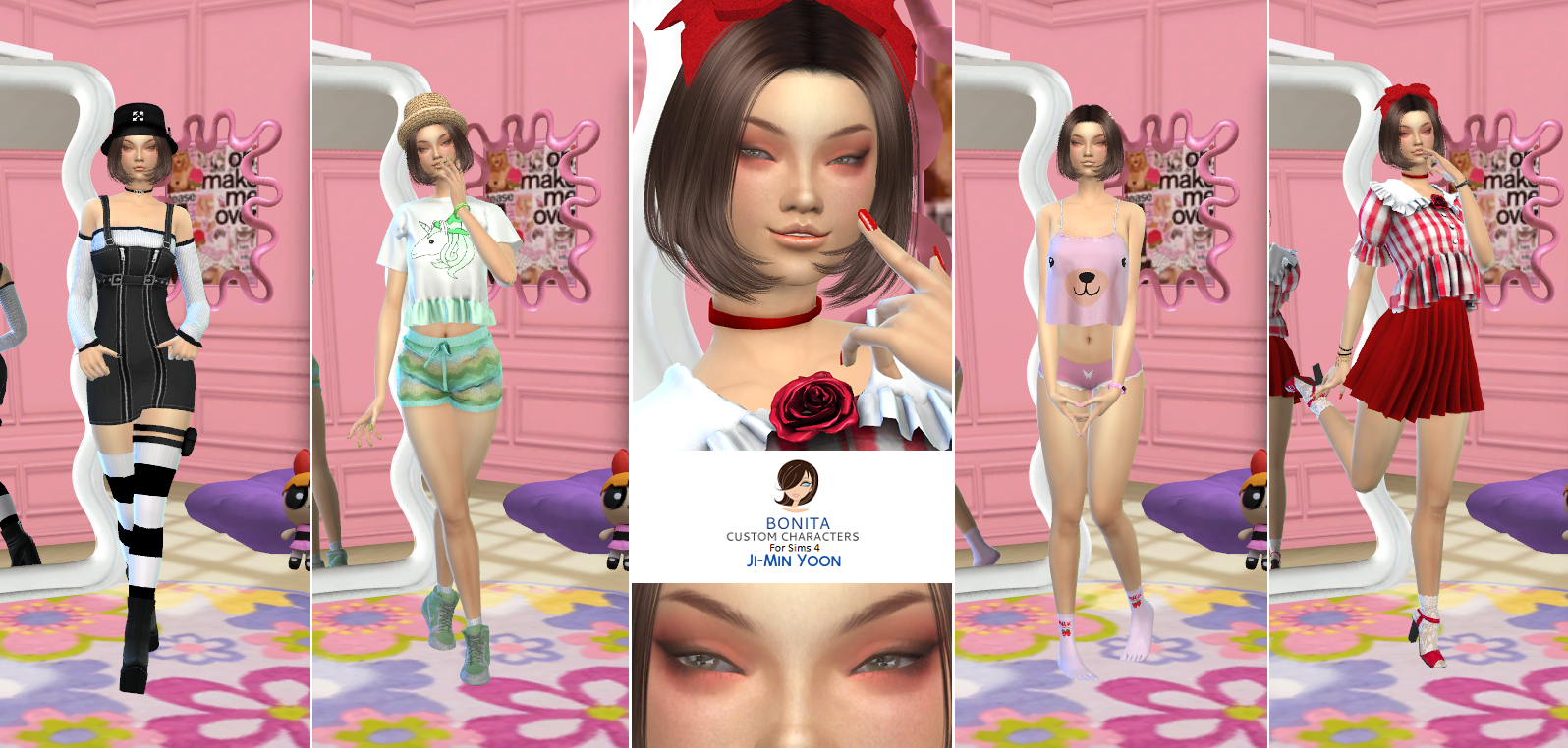 The Sims 4 "Персонаж - Чжи-Мин Юн"