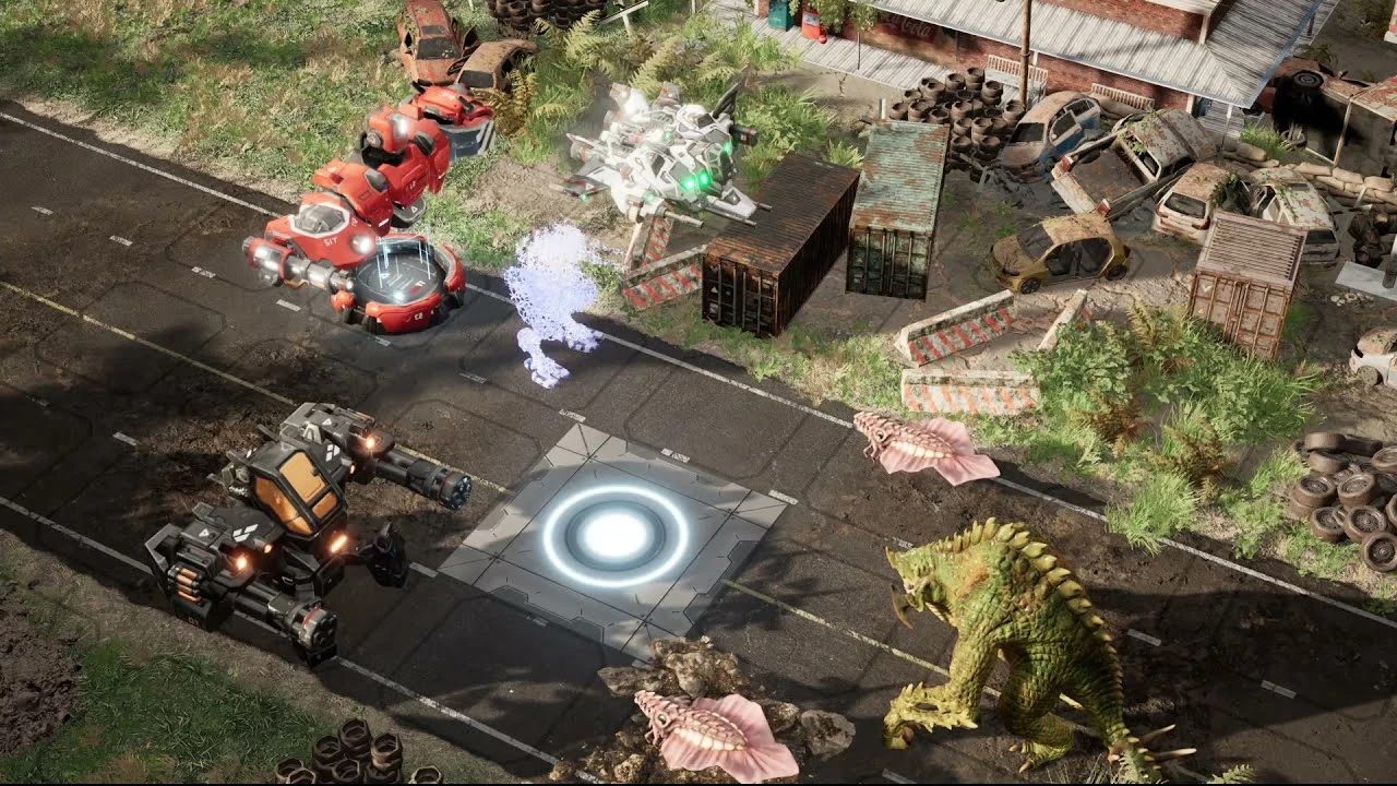 Новый геймплейный трейлер Mech Armada