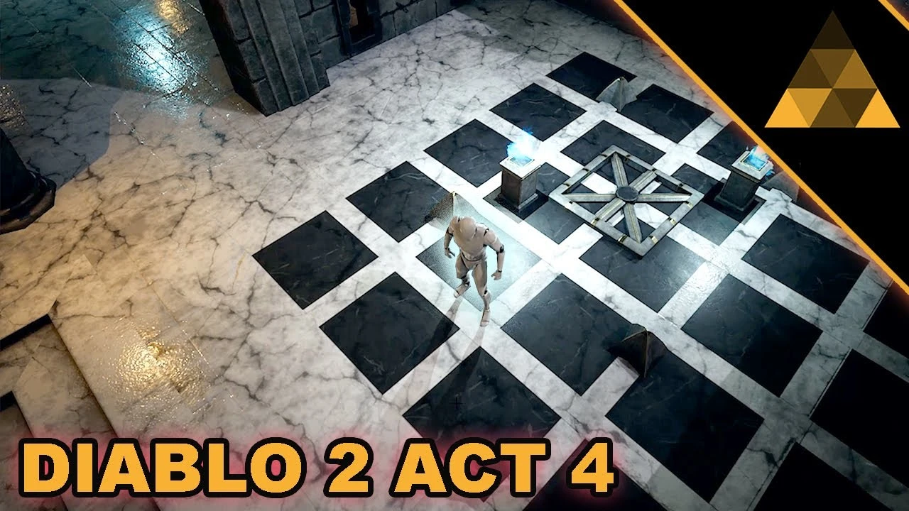 Видео фанатского ремастера классической игры Diablo 2 на Unreal Engine 4