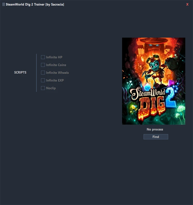 SteamWorld Dig 2 "Трейнер +5" [UPD: 10.07.2022] {Sacracia}