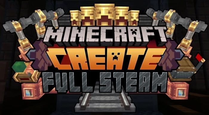 Minecraft "Create - криэйт, механизмы, шестерни" [1.19.2] [1.18.2]