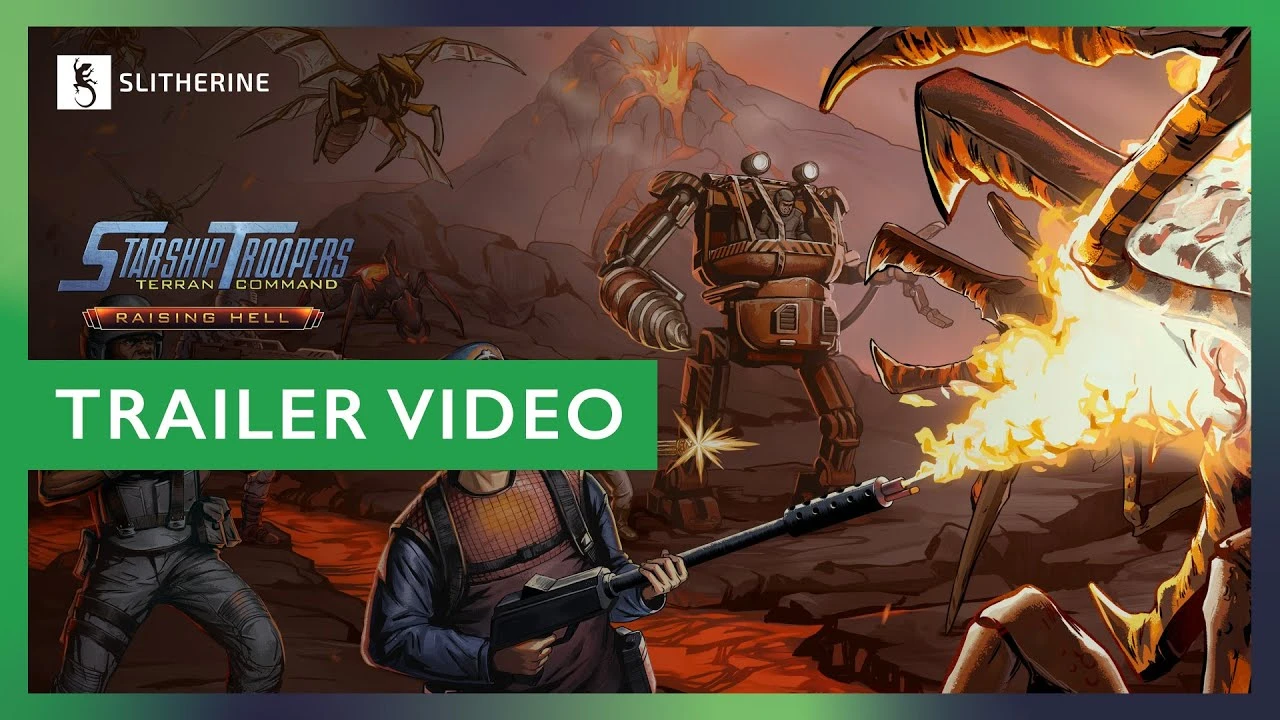 Стратегия Starship Troopers: Terran Command получила дополнение Raising Hell