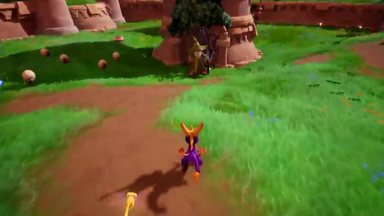 Отрывок геймплея переиздания трилогии Spyro