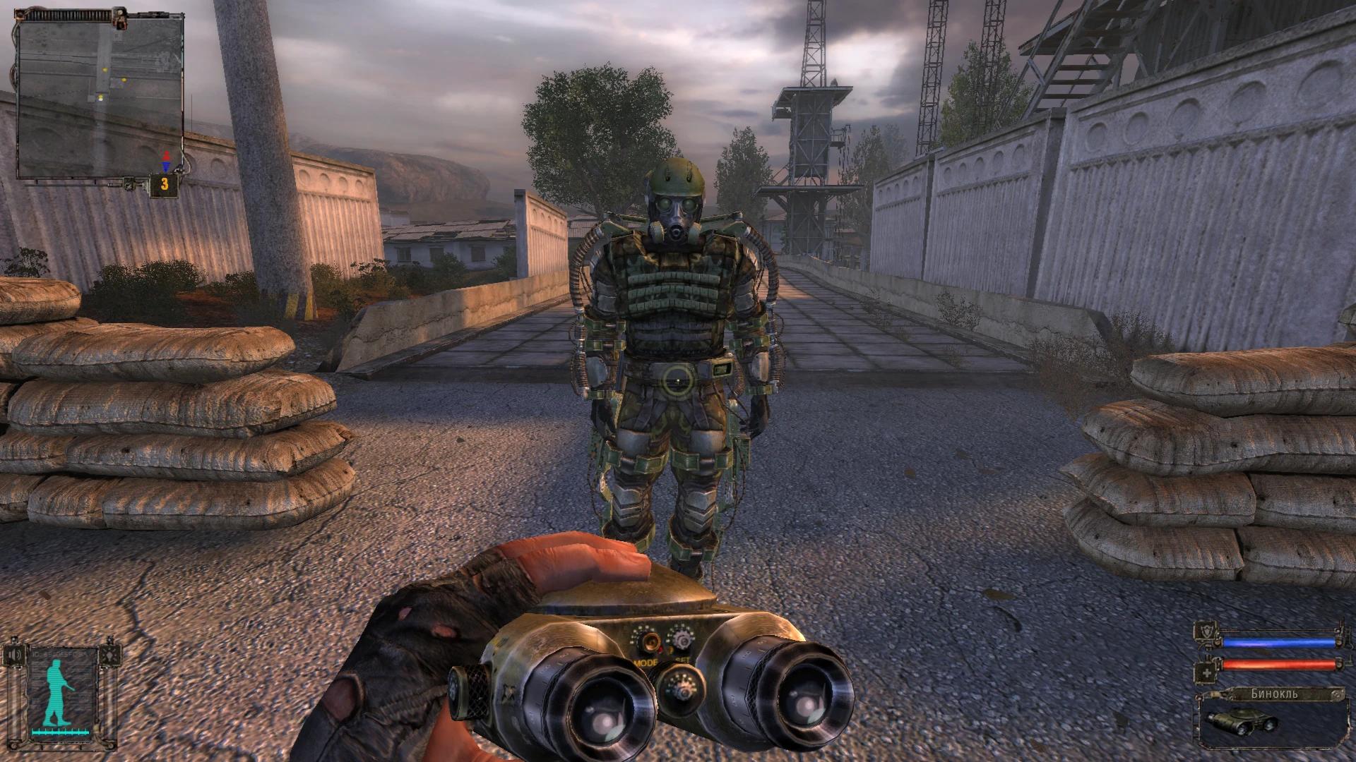 S.T.A.L.K.E.R.: Shadow of Chernobyl "Ретекстур свободовца в экзоскелете"