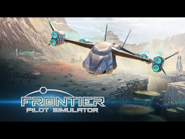 Игровой процесс симулятора релизной версии космической доставки Frontier Pilot Simulator