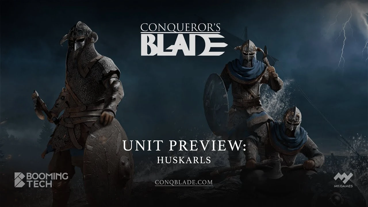 Хускерлы и Варяжская стража в Conqueror's Blade "Helheim"