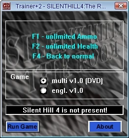 Silent Hill 4 - The Room: Трейнер (+2) [1.0] {drolle}