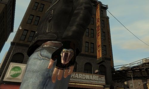GTA4 "Перчатки со змеей"