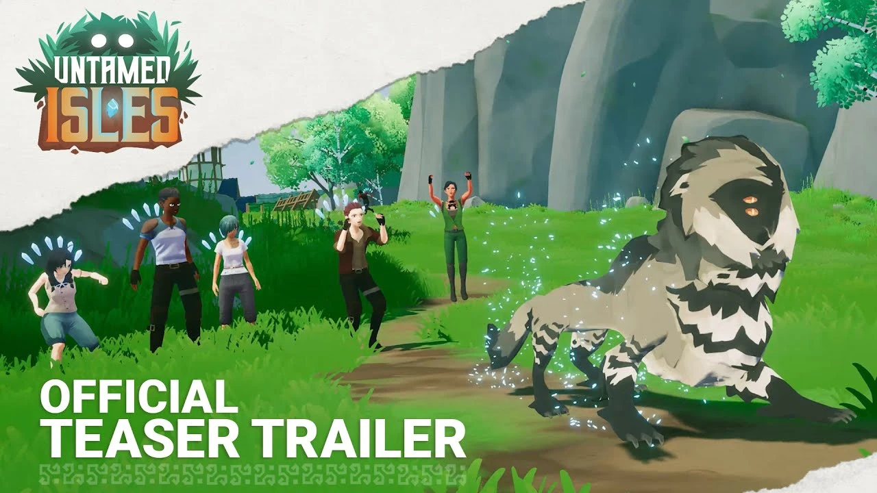 Трейлер MMORPG про ловлю и тренировку существ Untamed Isles