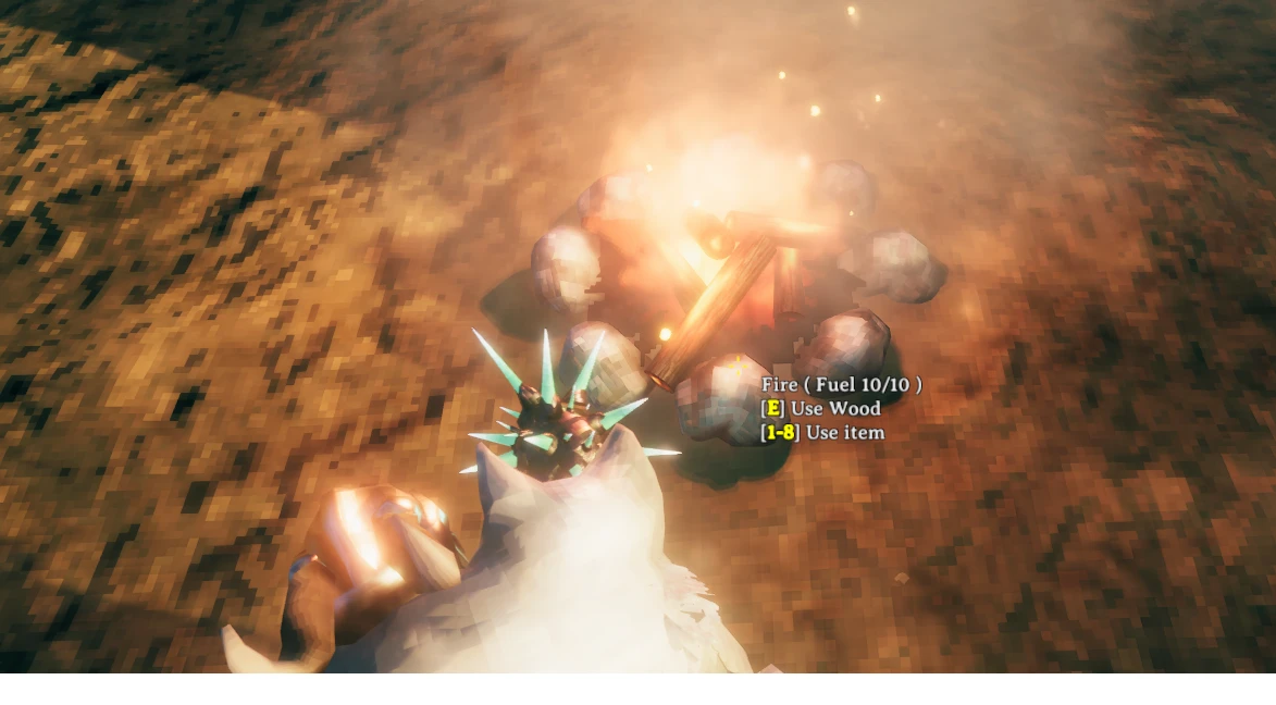 Valheim "Бесконечные костры"