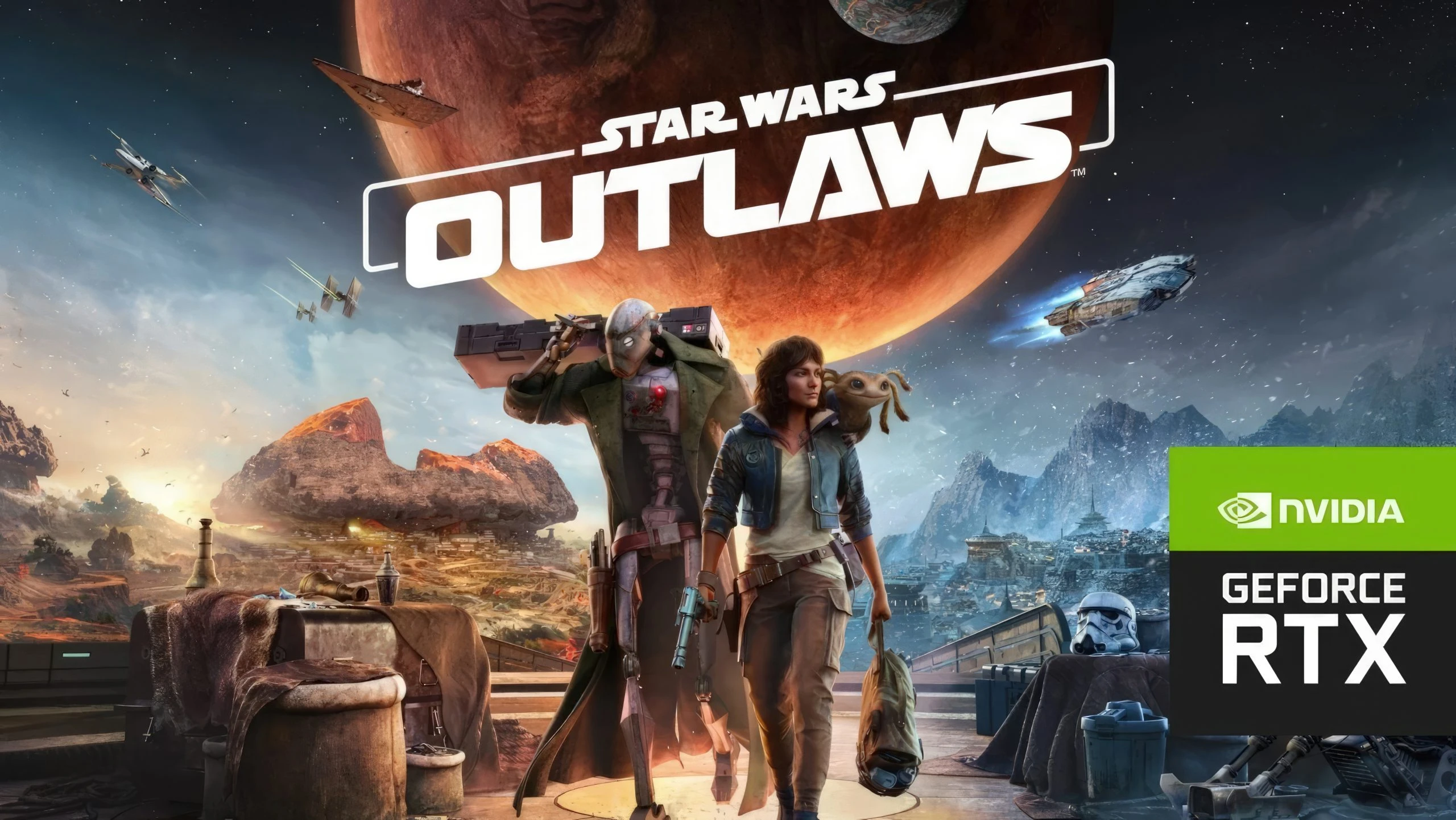 Star Wars Outlaws будет поддерживать NVIDIA DLSS 3.5, а Marvel Rivals - DLSS 3