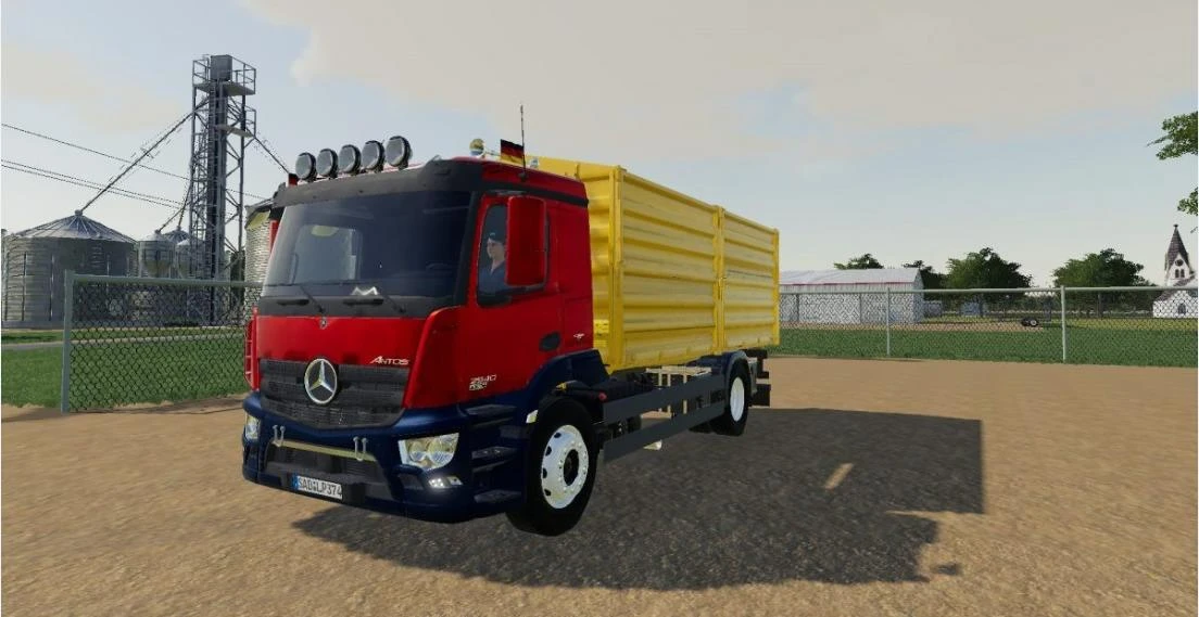 Farming Simulator 19 "Mercedes Benz Antos v.1.0"