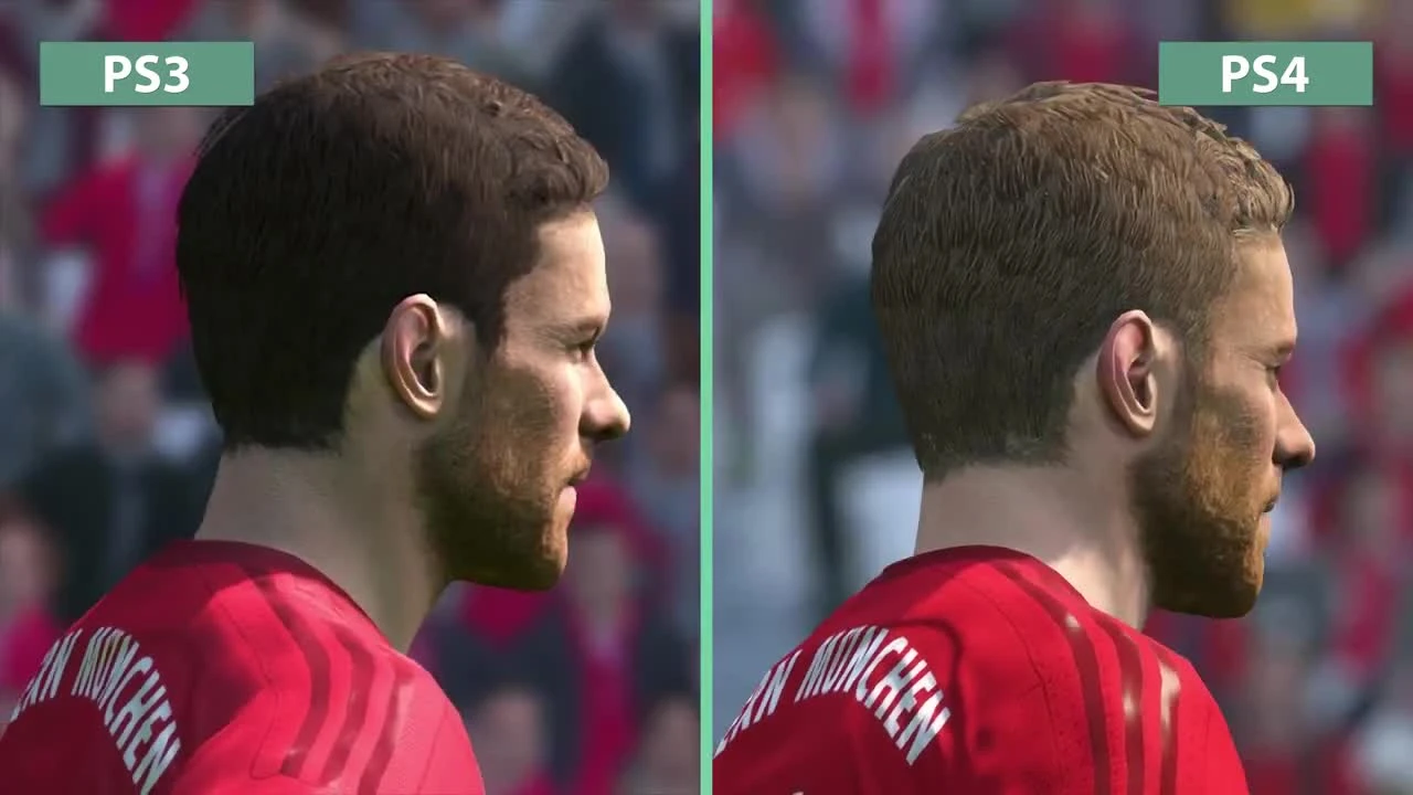 PES | Pro Evolution Soccer 2016 - PS3 vs. PS4 сравнение графики (Demo)