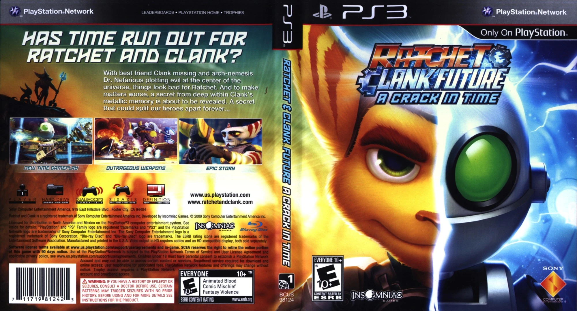 [Игровое эхо] 27 октября 2009 года - выход Ratchet & Clank Future: A Crack in Time для PlayStation 3