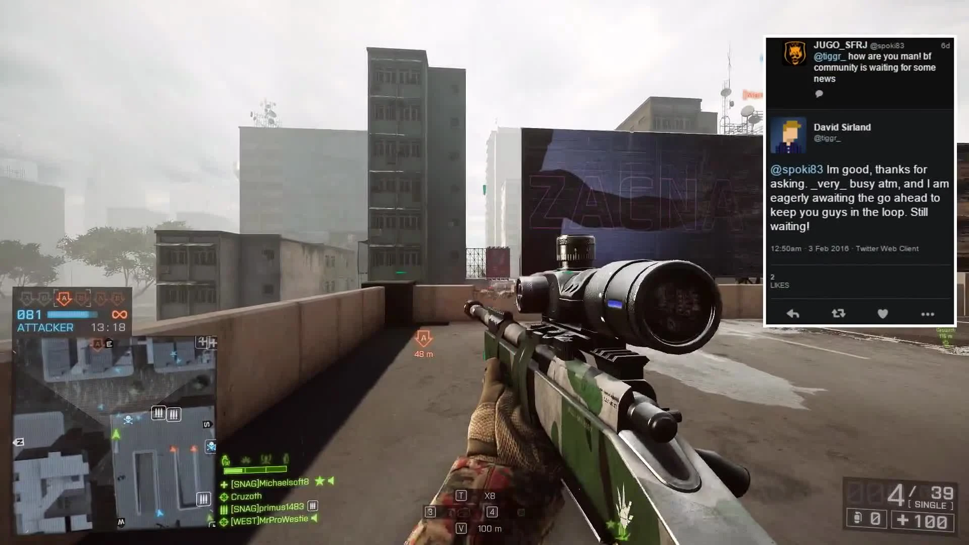 Вероятно, скоро будет анонсирован новый контент для Battlefield 4