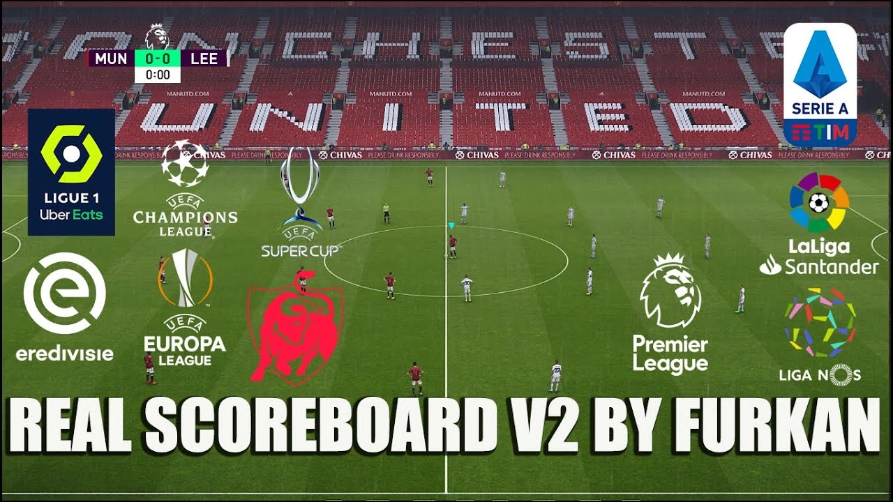 PES 2021 "Реальные Табло и ТВ-попапсы V2"