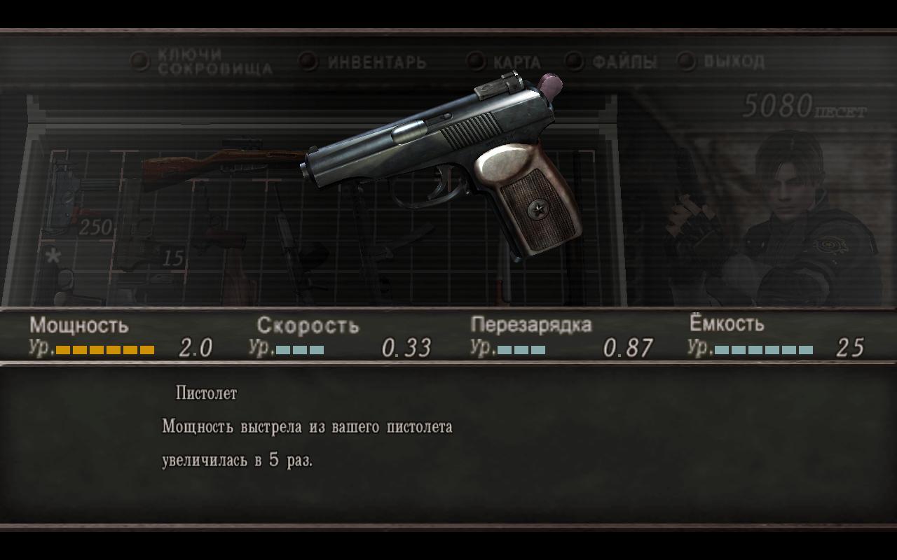 Resident Evil 4 "Советское оружие"