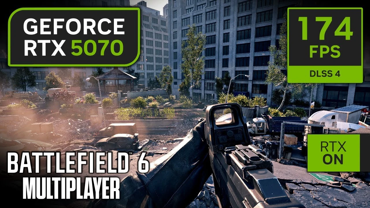 Анализ производительность Battlefield 6 на RTX 5070 от 1080p до 4K