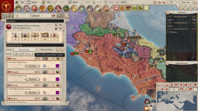 Дневник разработчиков Imperator: Rome от 1 июня 2020 года