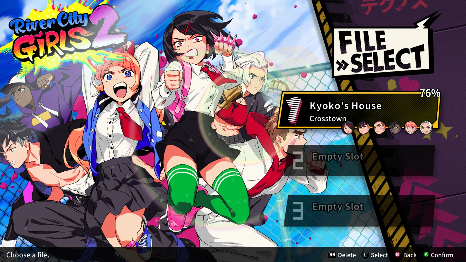 River City Girls 2 "Сохранение - Игра пройдена на ~76%"