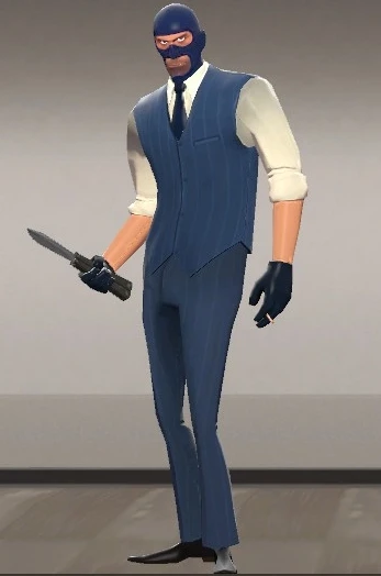 Team Fortress 2 "Stylish Spy / Шпион без пиджака)"