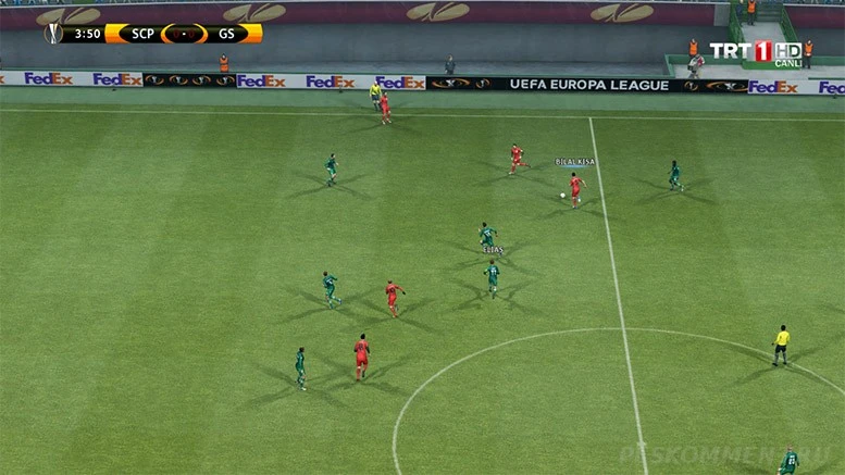 Pro Evolution Soccer 2013 "ТВ Попапс в стиле Лиги Европы и бонусы"