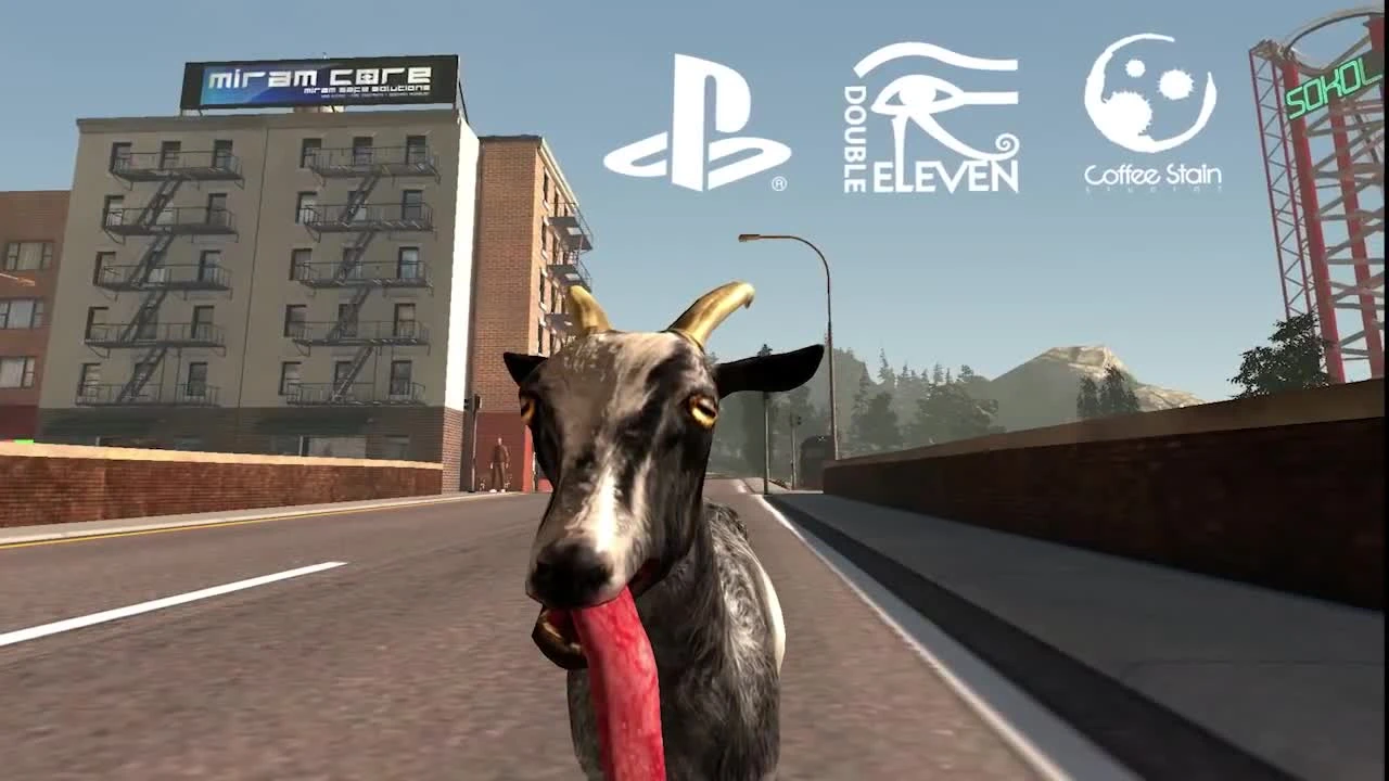 Goat Simulator "Релизный трейлер на PS4 и PS3"