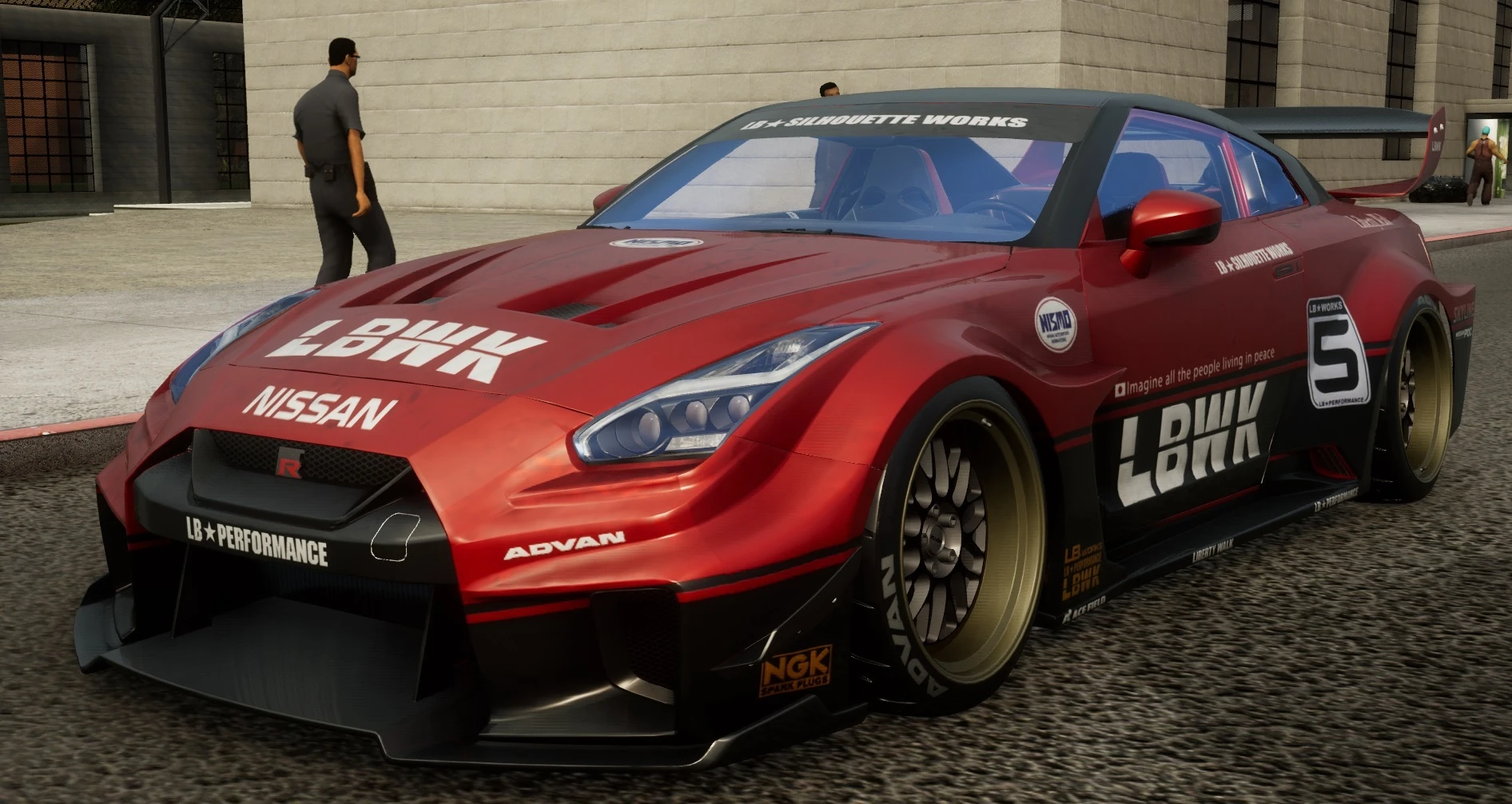 Grand Theft Auto: The Trilogy (San Andreas) "Nissan GTR35 "