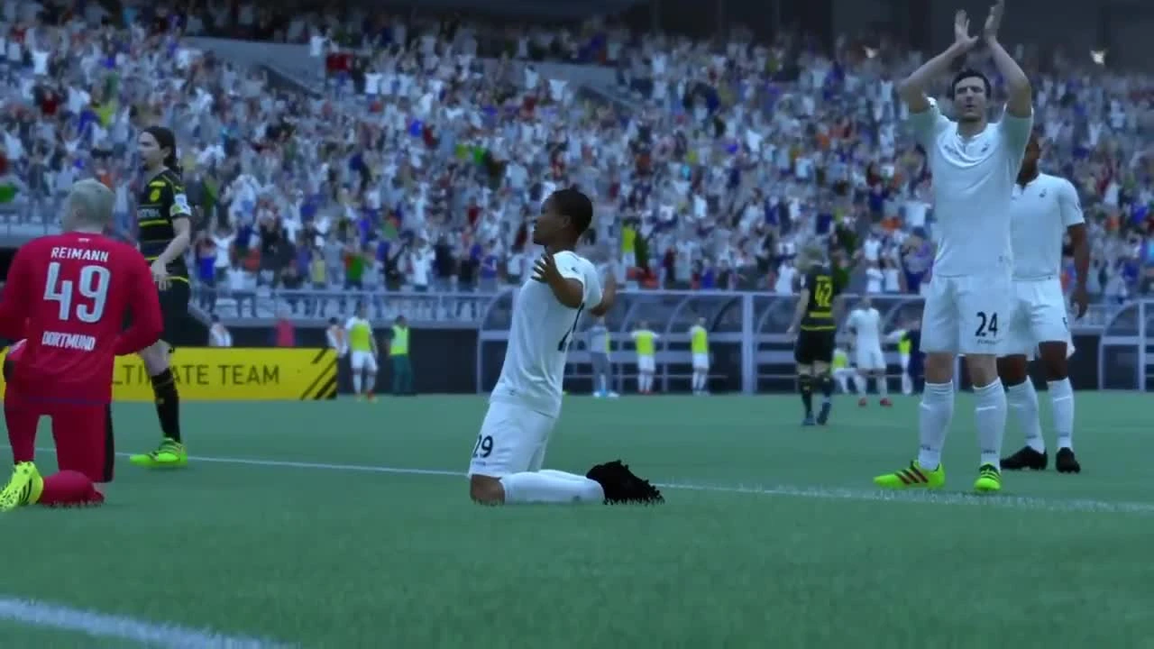 Прохождение FIFA 17. Режим истории: Часть 2: Первый матч (Прохождение без комментариев)