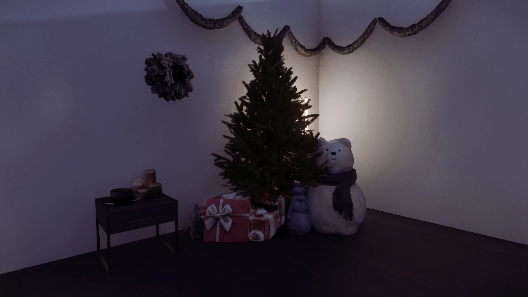 inZOI "Пак декораций - К рождеству готов"