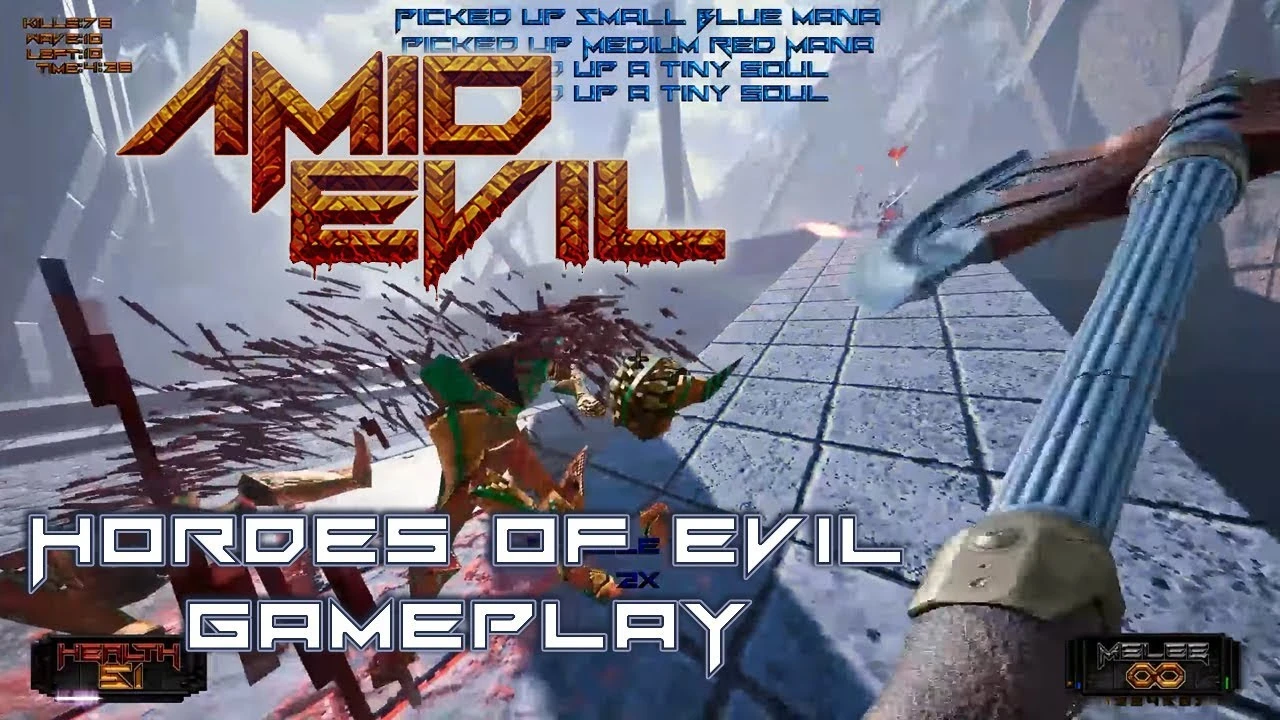 Геймплейное видео AMID EVIL