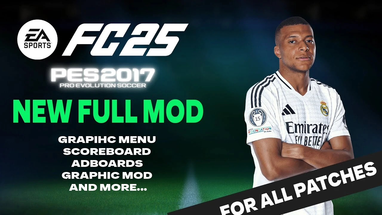 PES 2017 "Графика из FC 25"