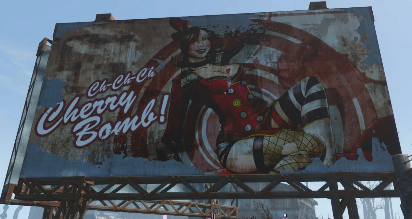 Fallout 4 "Sexy Clutter Pack (Ретекстур журналов в стиле Pin-up)"