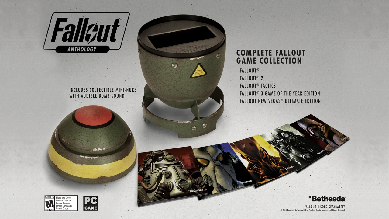 Этой осенью на PC выходит Антология Fallout