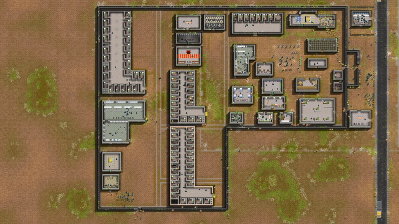 Prison Architect: Сохранение/SaveGame (Большая Тюрьма - Обновлено)