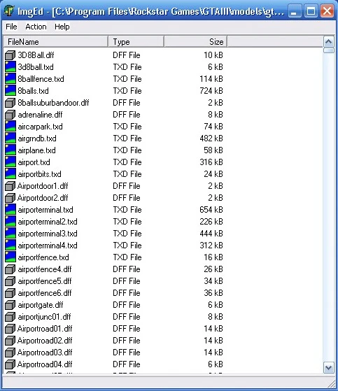 GTA 3 "ImgEd 0.2"